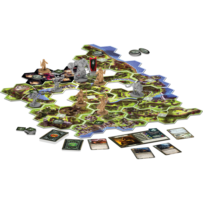The Lord of the Rings: Journeys in Middle-earth (2019) Board Game 1