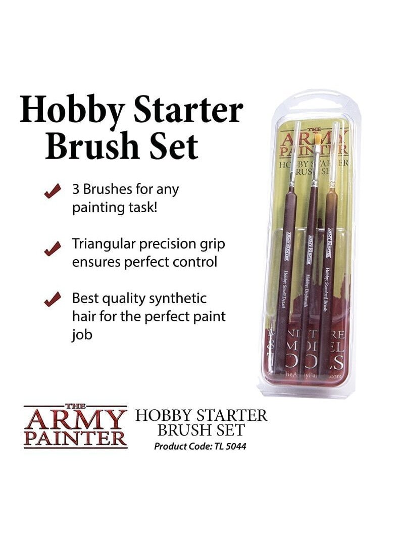 The Army Painter - Hobby Starter Brush Set
