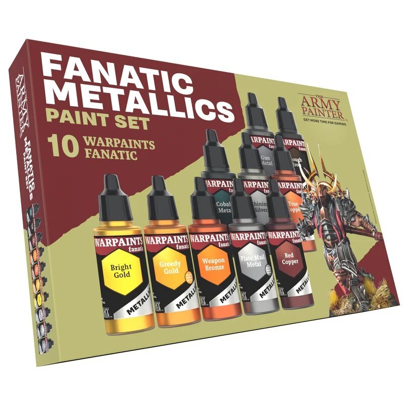 The Army Painter - Warpaints Fanatic: Metallics Set The Army Painter - Warpaints Fanatic: Metallics Set