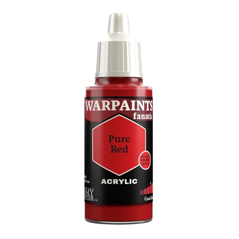 The Army Painter - Warpaints Fanatic: Pure Red The Army Painter - Warpaints Fanatic: Pure Red