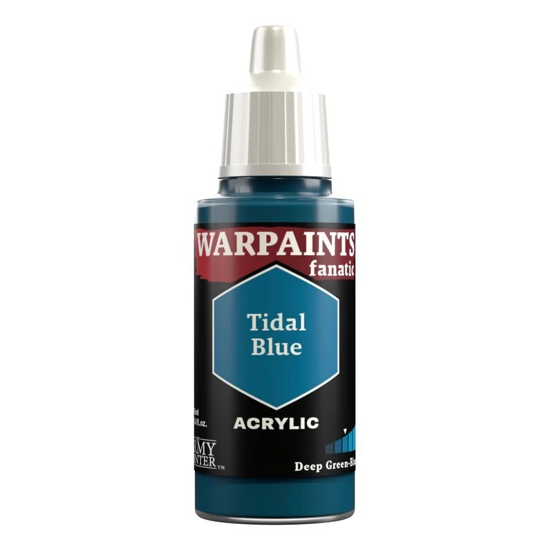 The Army Painter - Warpaints Fanatic: Tidal Blue The Army Painter - Warpaints Fanatic: Tidal Blue