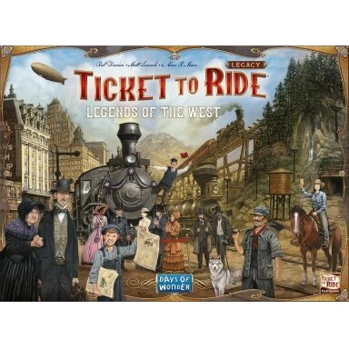 Ticket to Ride Legacy: Legends of the West (2023) Stalo Žaidimas