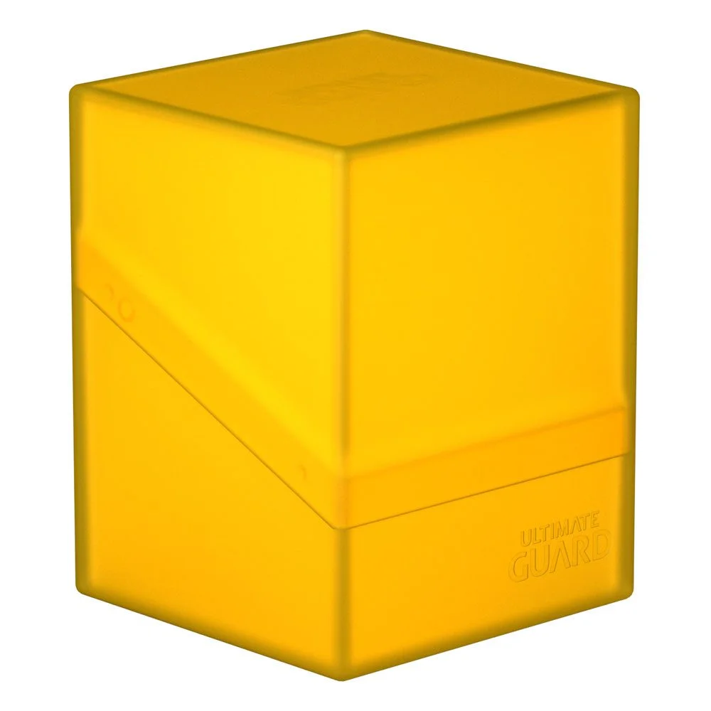 Ultimate Guard Boulder 100+ Clear - Amber (Deck Box)