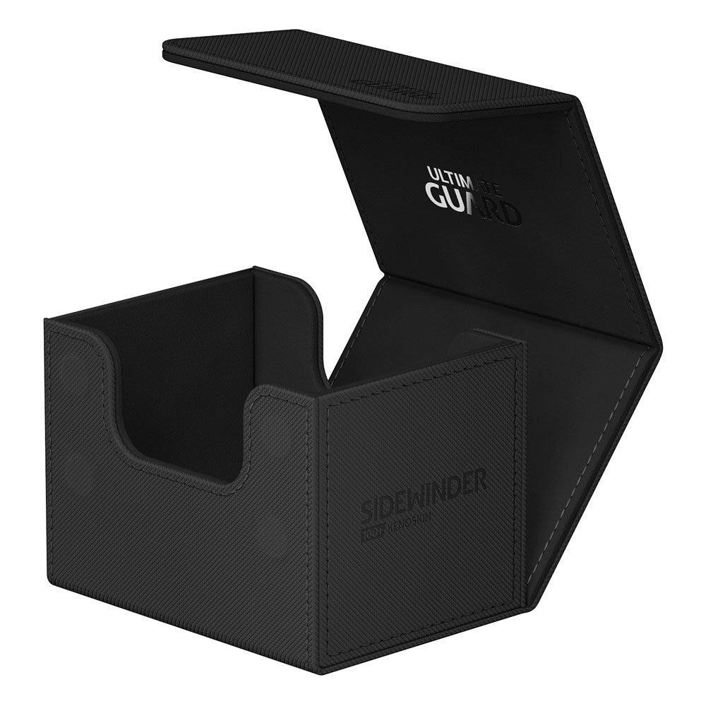 Ultimate Guard Sidewinder 100+ Xenoskin - Black (Kortų Dėžutė) Ultimate Guard Sidewinder 100+ Xenoskin - Black (Kortų Dėžutė)