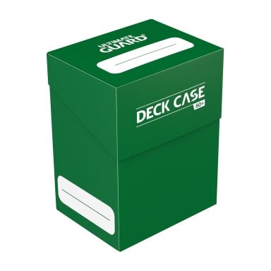 Ultimate Guard Deck Case 80+ - Green (Kortų Dėžutė)