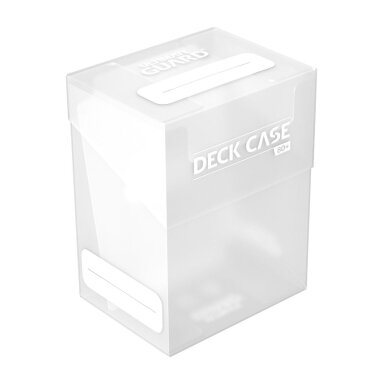 Ultimate Guard Deck Case 80+ - Transparent (Kortų Dėžutė)