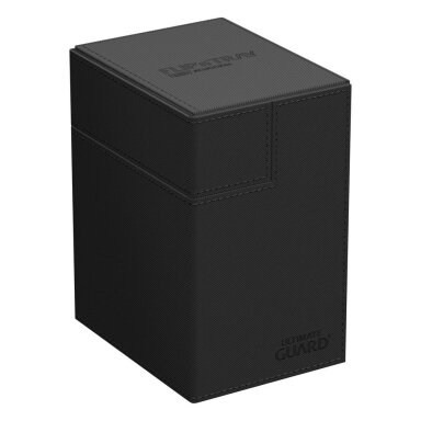 Ultimate Guard Flip'n'Tray 133+ Xenoskin - Black (Kortų Dėžutė)