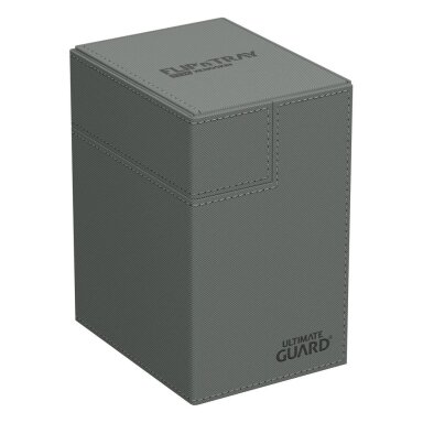 Ultimate Guard Flip'n'Tray 133+ Xenoskin - Grey (Kortų Dėžutė)