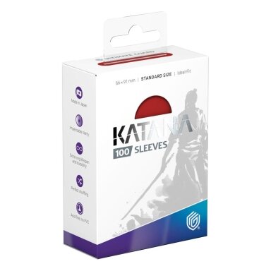 Ultimate Guard Katana Sleeves Standard Size (100 Sleeves) - Rising Sun
