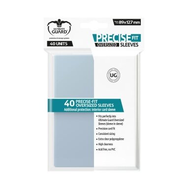 Ultimate Guard Precise-Fit Oversized Sleeves (40 Įmaučių)