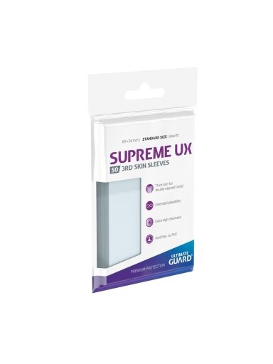 Ultimate Guard Supreme UX 3rd Skin Sleeves (50 įmaučių)