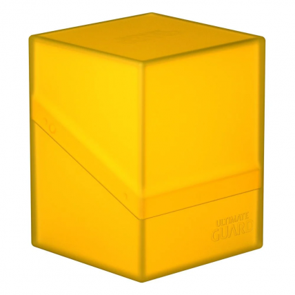 Ultimate Guard Boulder 100+ Clear - Amber (Deck Box) Ultimate Guard Boulder 100+ Clear - Amber (Deck Box)