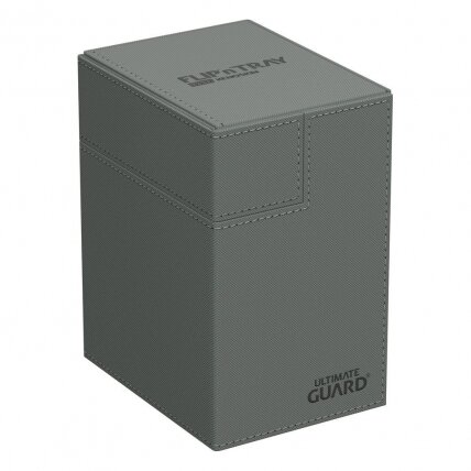 Ultimate Guard Flip'n'Tray 133+ Xenoskin - Grey (Kortų Dėžutė) Ultimate Guard Flip'n'Tray 133+ Xenoskin - Grey (Kortų Dėžutė)