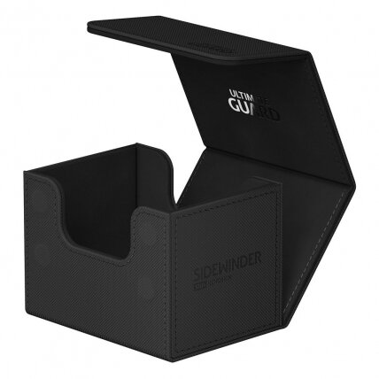 Ultimate Guard Sidewinder 100+ Xenoskin - Black (Kortų Dėžutė) Ultimate Guard Sidewinder 100+ Xenoskin - Black (Kortų Dėžutė)
