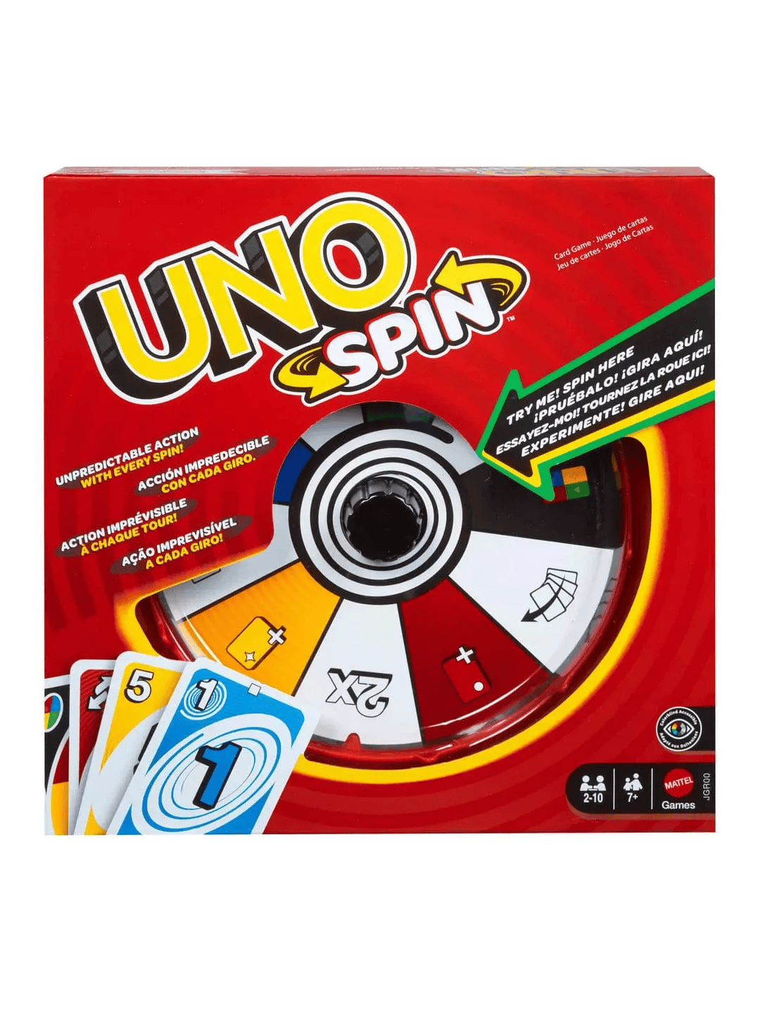 UNO Spin Stalo Žaidimas UNO Spin Stalo Žaidimas