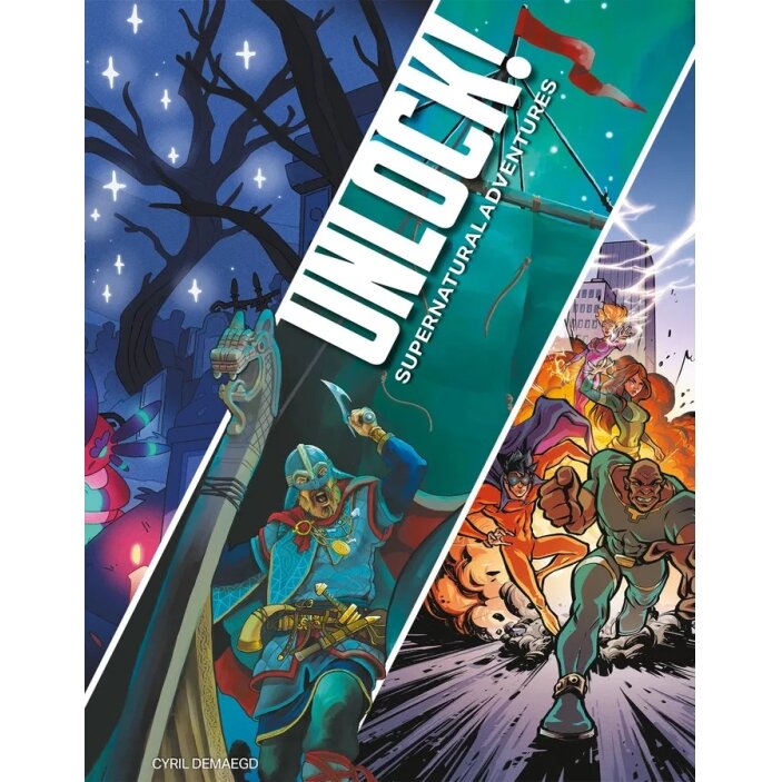Unlock 12 Supernatural Adventures - EN - Board game Unlock 12 Supernatural Adventures - EN - Board game