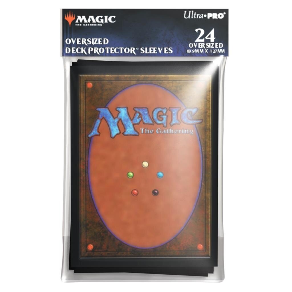 UP - Classic Card Back Oversized Deck Protector Sleeves for Magic: The Gathering (24 Sleeves)