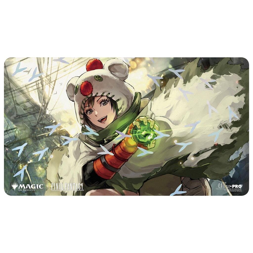 UP - Magic: The Gathering - Final Fantasy Yuffie, Materia Hunter Foil Playmat UP - Magic: The Gathering - Final Fantasy Yuffie, Materia Hunter Foil Playmat