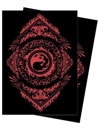 UP - Standard Sleeves for Magic: The Gathering Mana 7 Mountain (100 įmaučių)