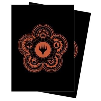UP - Standard Sleeves for Magic: The Gathering Mana 7 Color Wheel (100 Sleeves) UP - Standard Sleeves for Magic: The Gathering Mana 7 Color Wheel (100 Sleeves)