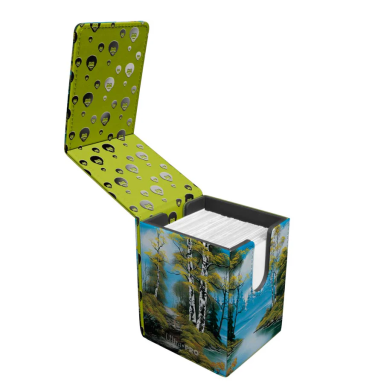 UP - Bob Ross Lakeside Path Alcove Flip Deck Box UP - Bob Ross Lakeside Path Alcove Flip Deck Box