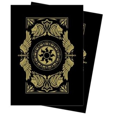 UP - Standard Sleeves for Magic: The Gathering Mana 7 Plains (100 sleeves)