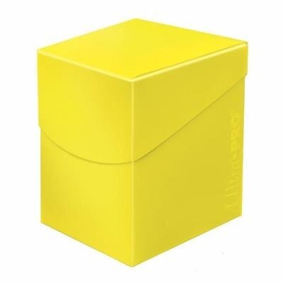 UP - Eclipse PRO 100+ Deck Box - Lemon Yellow (Kortų Dėžutė) UP - Eclipse PRO 100+ Deck Box - Lemon Yellow (Kortų Dėžutė)