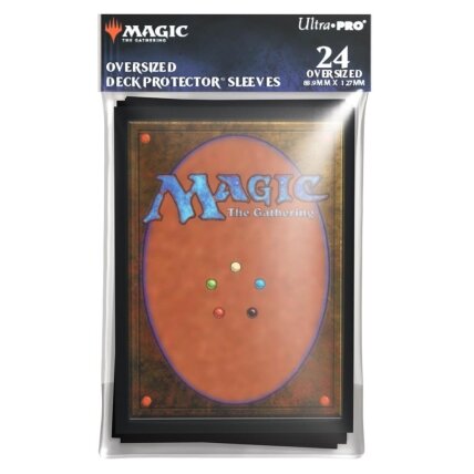 UP - Classic Card Back Oversized Deck Protector Sleeves for Magic: The Gathering (24 Sleeves) UP - Classic Card Back Oversized Deck Protector Sleeves for Magic: The Gathering (24 Sleeves)
