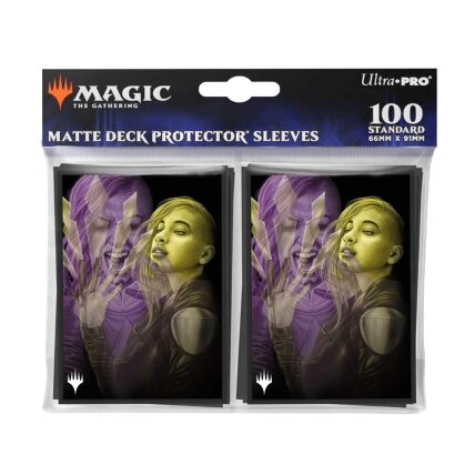 UP - Duskmourn 100ct Deck Protector Sleeves Alt Art Key Character Mythic 3 for Magic: The Gathering UP - Duskmourn 100ct Deck Protector Sleeves Alt Art Key Character Mythic 3 for Magic: The Gathering