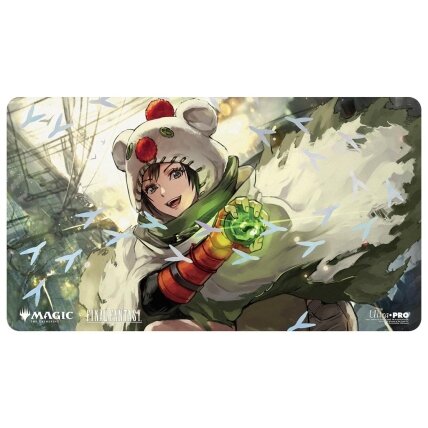 UP - Magic: The Gathering - Final Fantasy Yuffie, Materia Hunter Foil Playmat UP - Magic: The Gathering - Final Fantasy Yuffie, Materia Hunter Foil Playmat