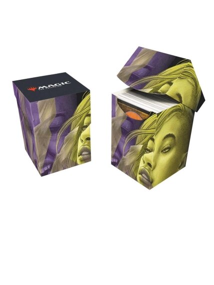 UP - Duskmourn 100+ Deck Box Alt Art Key Character Mythic 3 for Magic: The Gathering - dėžutė kortoms UP - Duskmourn 100+ Deck Box Alt Art Key Character Mythic 3 for Magic: The Gathering - dėžutė kortoms