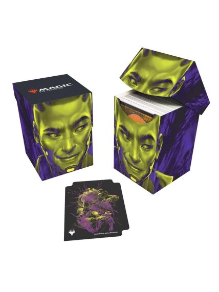 UP - Duskmourn 100+ Deck Box Alt Art Key Character PW for Magic: The Gathering - dėžutė kortoms UP - Duskmourn 100+ Deck Box Alt Art Key Character PW for Magic: The Gathering - dėžutė kortoms