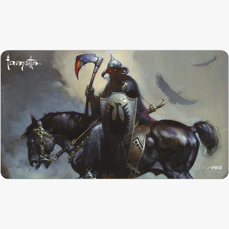 UP - Death Dealer Standard Gaming Playmat Mousepad by Frank Frazetta