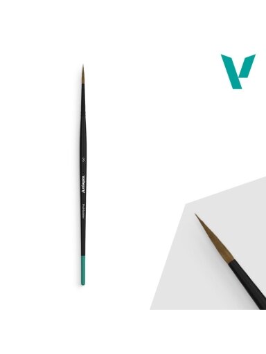 Vallejo - Brush / Pro Modeler - Natural Hair Round Brush No. 3 (Teptukas)