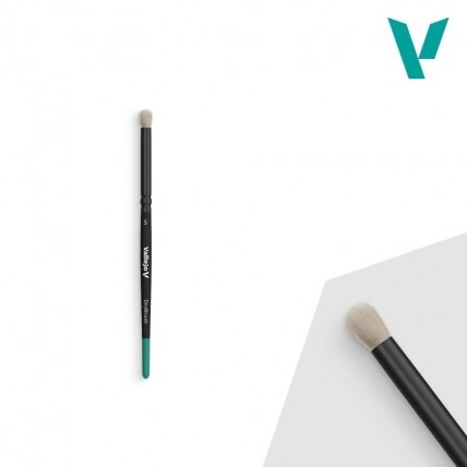 Vallejo - Brush / Dry Brush - Natural Hair Dry Brush Small (Brush) Vallejo - Brush / Dry Brush - Natural Hair Dry Brush Small (Brush)