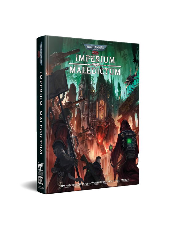 Warhammer 40K RPG Imperium Maledictum Core Rulebook HC - taisyklių knyga