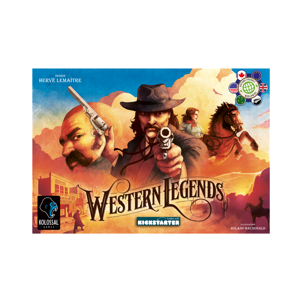 Western Legends (2018) Board Game Western Legends (2018) Board Game