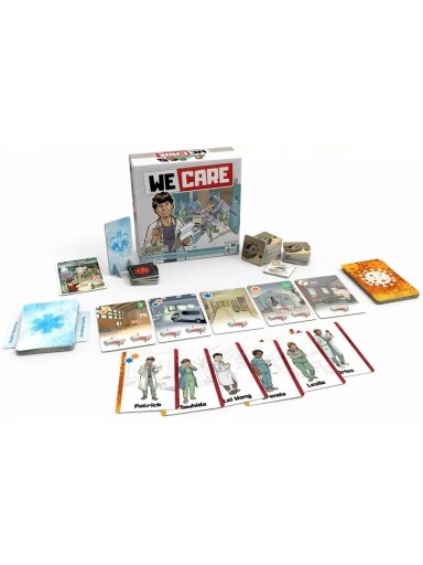 We Care: A Grizzled Game (2021) Stalo žaidimas