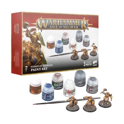 WH Stormcast Eternals + Paint Set WH Stormcast Eternals + Paint Set