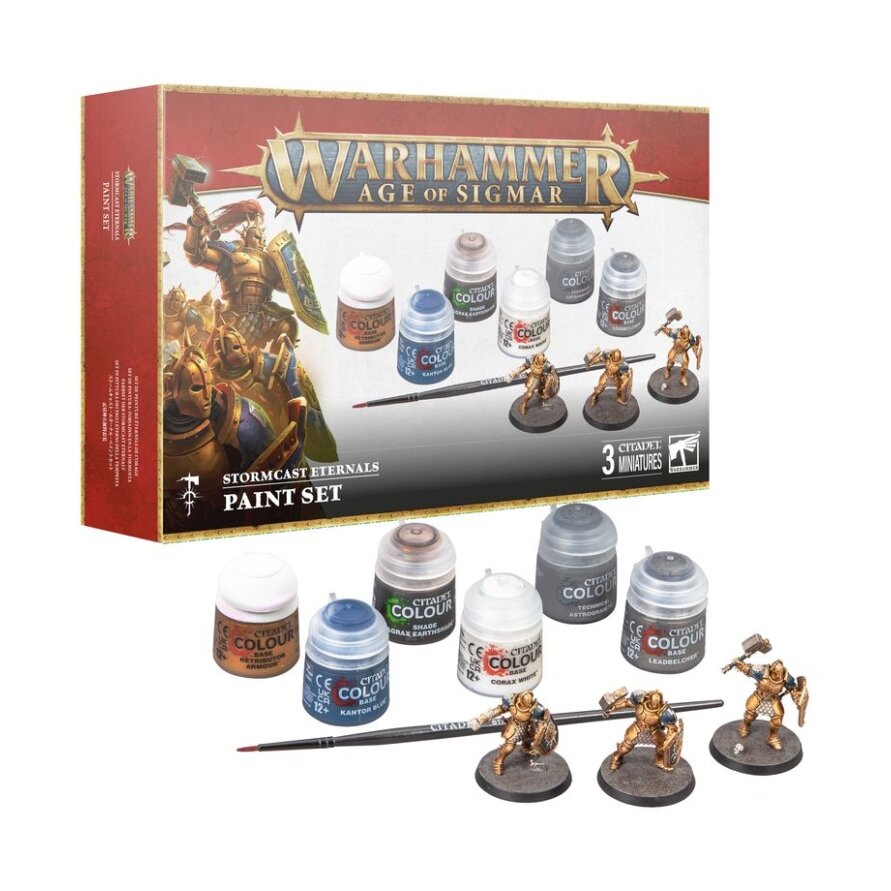 WH Stormcast Eternals + Paint Set WH Stormcast Eternals + Paint Set