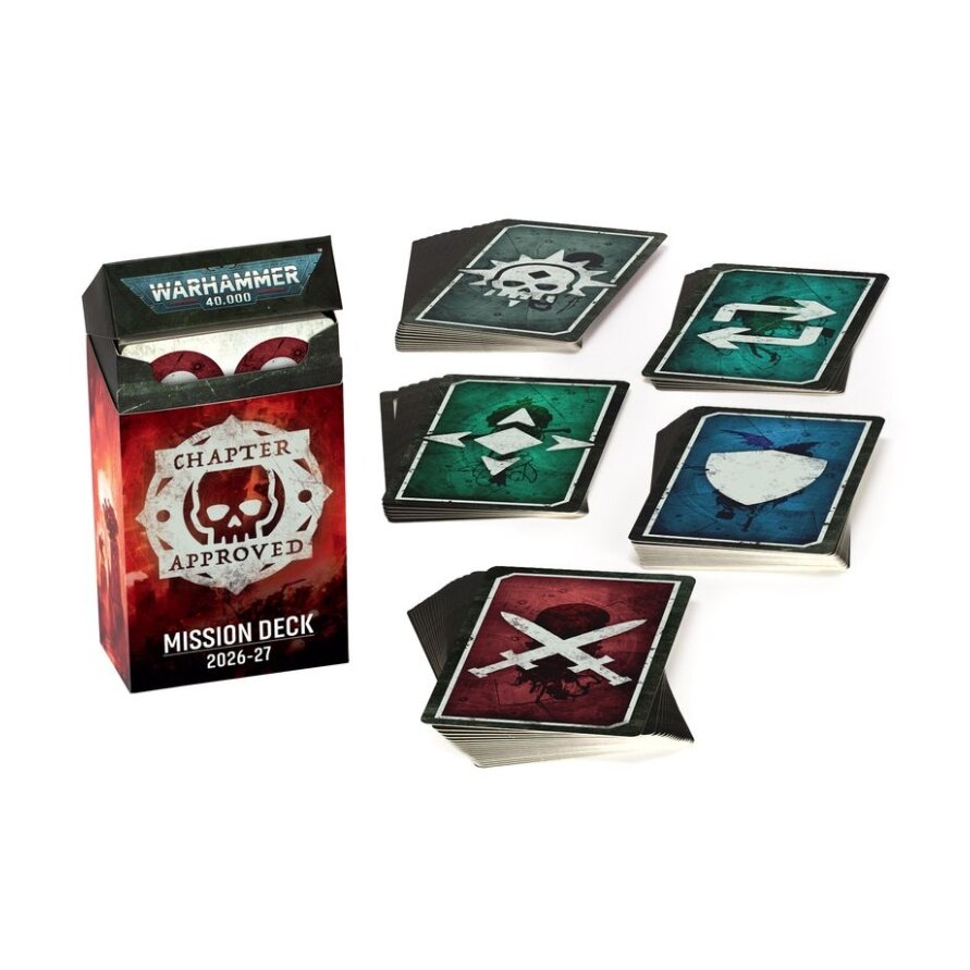 WH40K: CHAPTER APPROVED 2026-27 MISSION DECK ENG