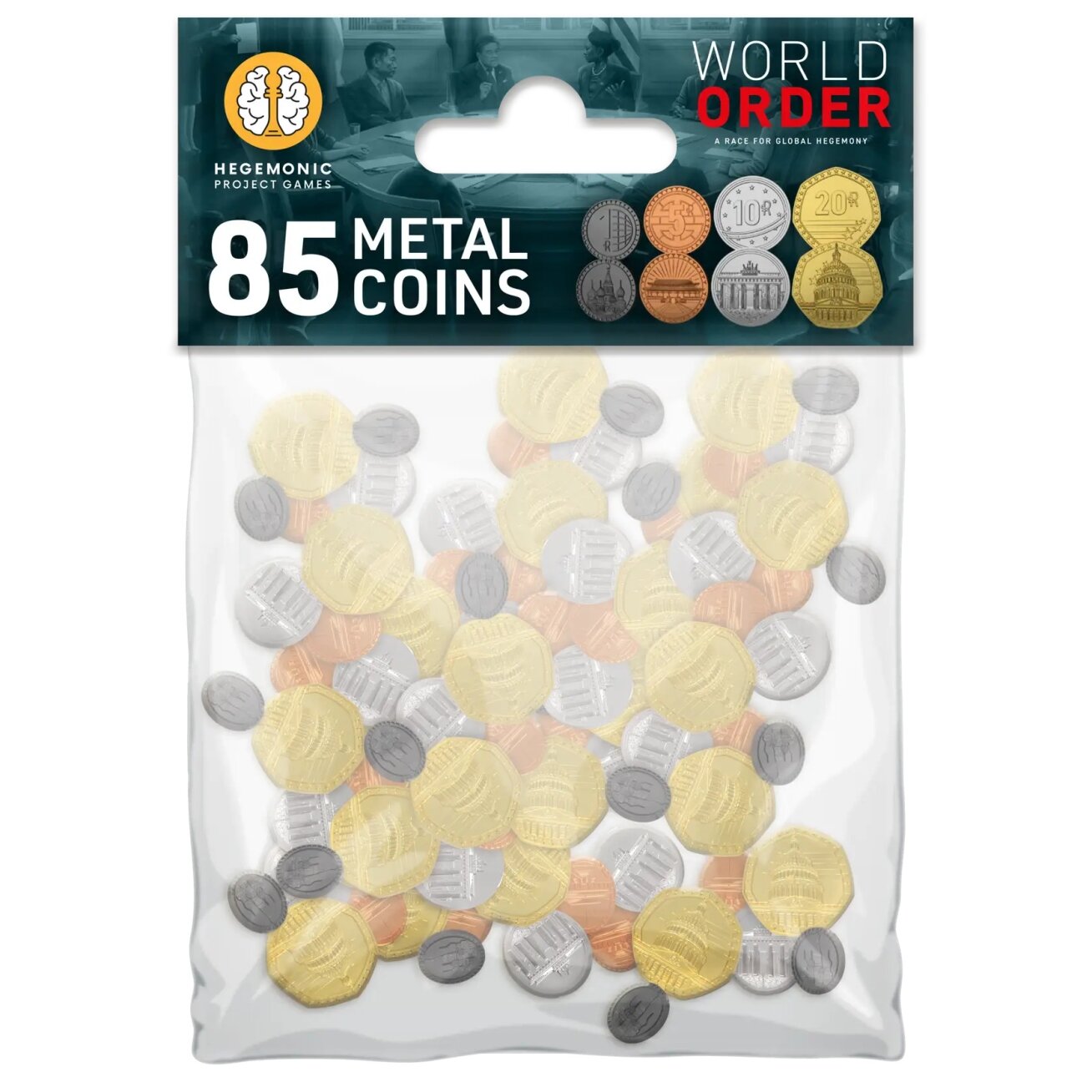 World Order: 85 metaliniai pinigai