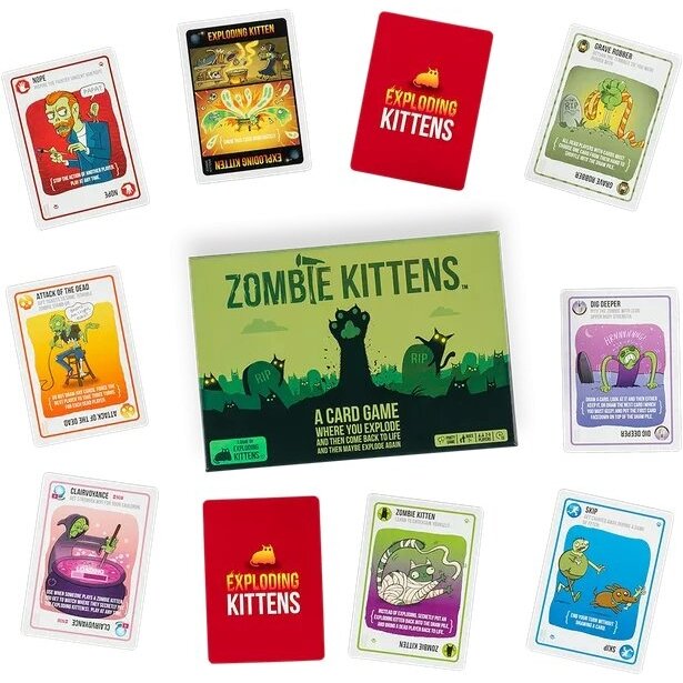 Zombie Kittens (2022) Board Game 1 Zombie Kittens (2022) Board Game 1